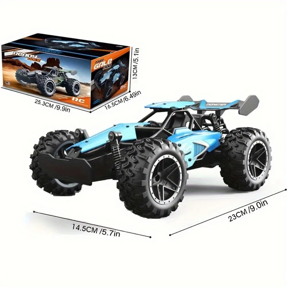 High-Speed 15KM/H Remote Control Racing Car - 2.4G 1:18 Scale with Anti-Collision Drift Modes USB Rechargeable for Boy Girl